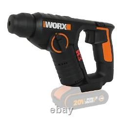 WORX WX394 18V (20V MAX) 1.5Kg Rotary Hammer Drill BODY ONLY + CASE