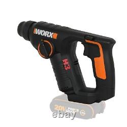 WORX WX394 18V (20V MAX) 1.5Kg Rotary Hammer Drill BODY ONLY + CASE