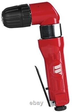 Welzh Werkzeug Air Pneumatic Drill Keyless Chuck Angled 3/8 Heavy Duty 3009-WW